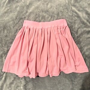 Pink Pleated Tennis Skirt